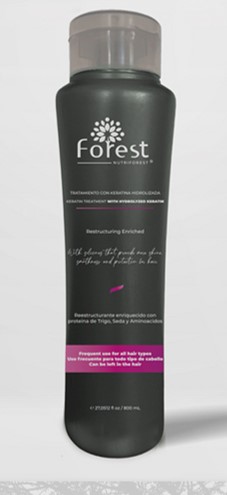 Tratamiento con Keratina Hidrolizada NutriForest® 